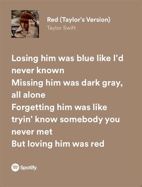 taylor swift red song lyrics|red taylor swift lyrics video.